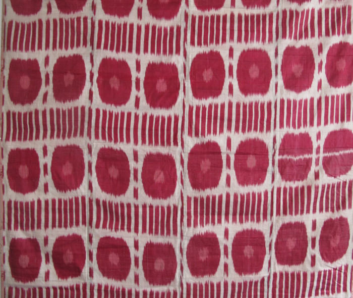 Large Silk Ikat Panel